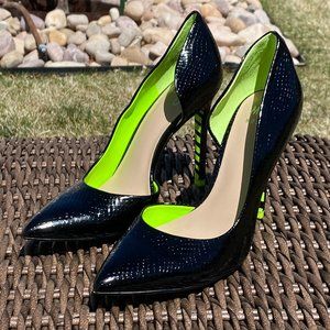 Mix No. 6 Aradowina Pump D'Orsay Heels Black Zebra